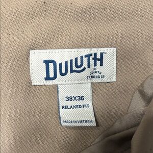 Duluth Trading Co Relaxed Fit Khaki Pants